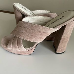 Jeffery Campbell  suede Size 8 High heel